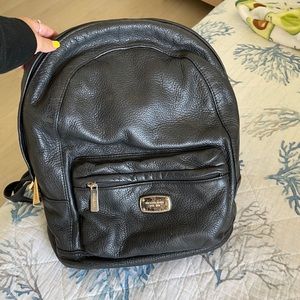 Micheal Kors Leather Backpack
